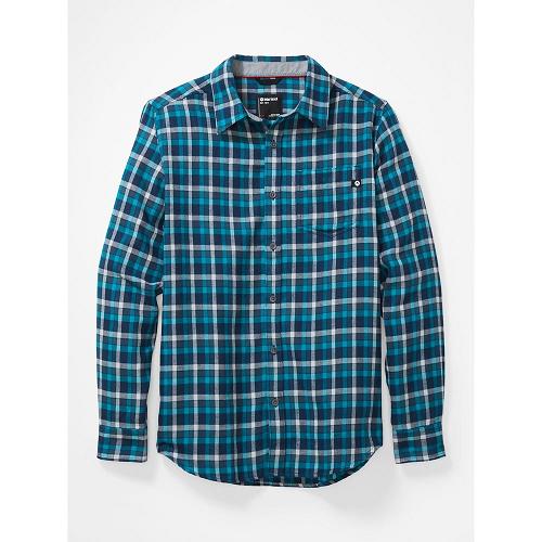 Marmot Fairfax Shirts For Mens Navy TQN325146